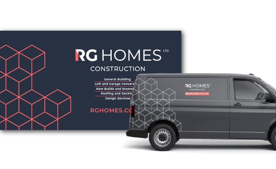 Construction board and van