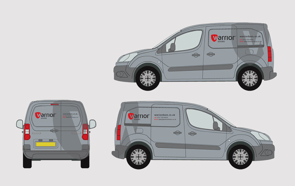 Van signage design